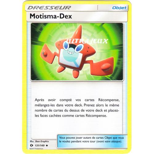 Pokémon - 131/255 - Motisma-Dex - Sl1 - Soleil Et Lune - Peu Commune