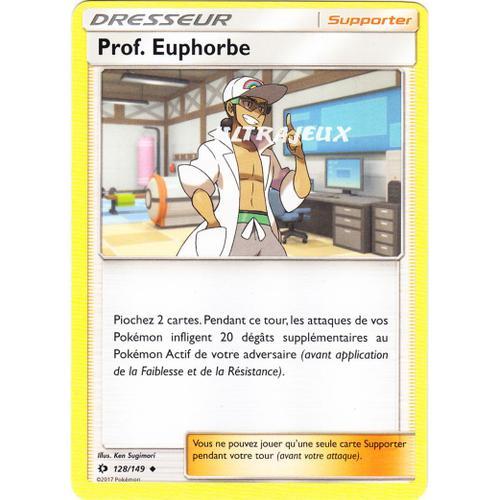 Pokémon - 128/149 - Sl1 - Soleil Et Lune - Prof. Euphorbe - Peu Commune