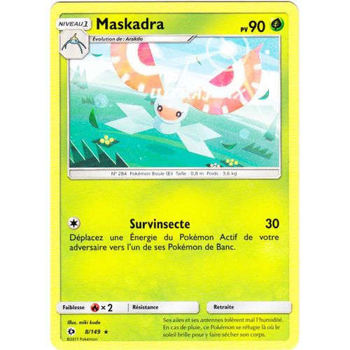 Pokémon - 8-R/149 - Maskadra - Reverse