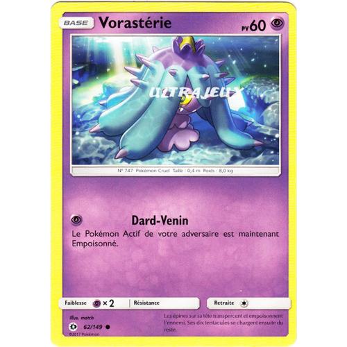 Pokémon - 62/149 - Sl1 - Soleil Et Lune - Vorastérie - Commune