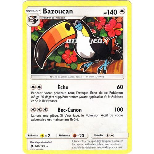 Pokémon - 108/255 - Bazoucan - Sl1 - Soleil Et Lune - Rare