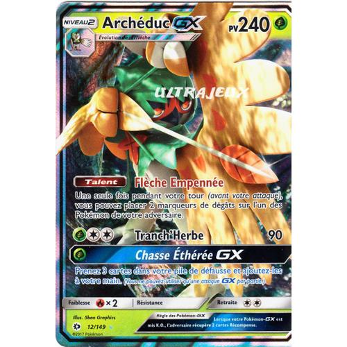 Pokémon - 12/255 - Archéduc Gx - Sl1 - Soleil Et Lune - Gx