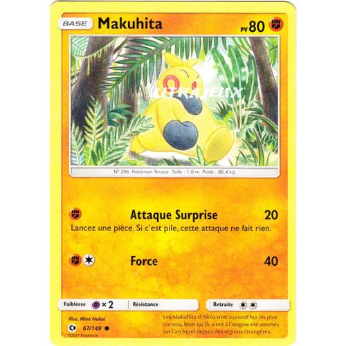 Pokémon - 67/149 - Sl1 - Soleil Et Lune - Makuhita - Commune