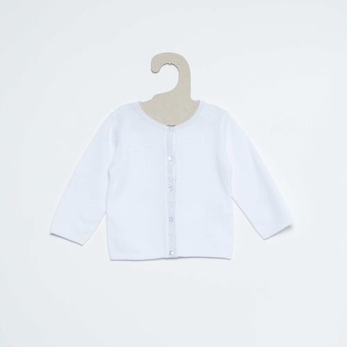 Gilet Coton Détails Pailletés (Kiabi)