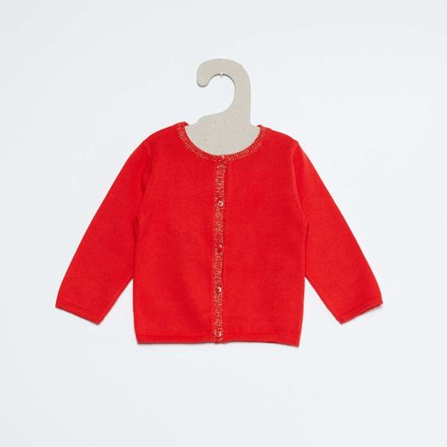 Gilet Coton Détails Pailletés (Kiabi)