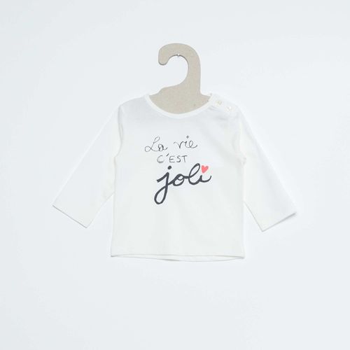Tee-Shirt Coton Imprimé (Kiabi)