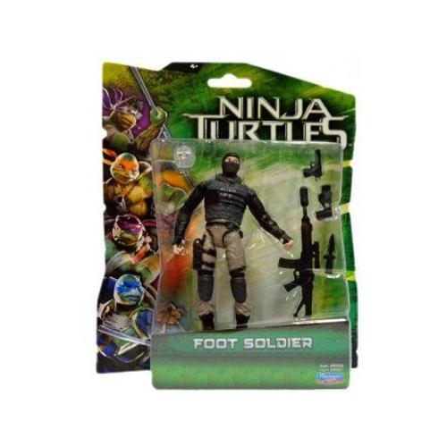 Tortue Ninja : Foot Soldier Avec Accessoires - Figurine De 12 Cm