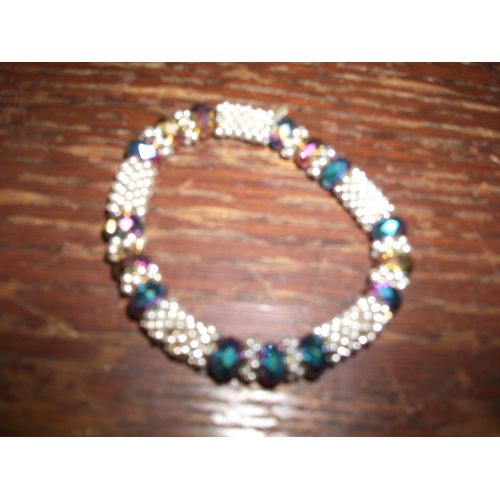Bracelet De Perles Viollet Et Autres
