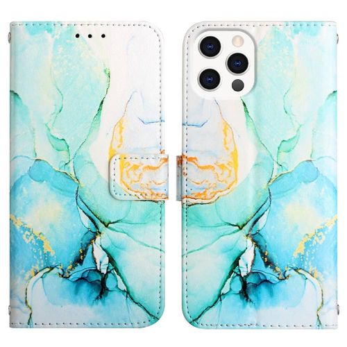 Étui Pour Iphone 15 Pro Max ?????? ?????? ? ? Cuir Pu ???????? ? Portefeuille - Vert