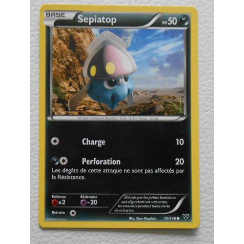 Pokémon - 75/146 - Xy - Sepiatop - Commune