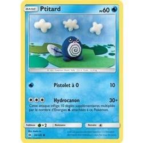 Carte Pokémon - Ptitard - 30/149 - Série Soleil Et Lune