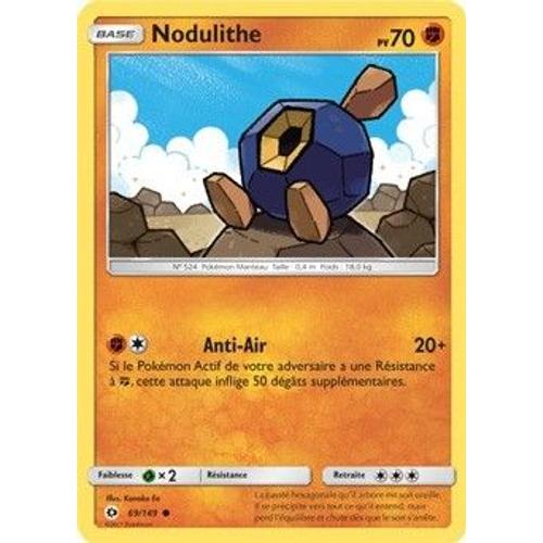 Carte Pokemon Soleil Et Lune Nodulithe 69/149
