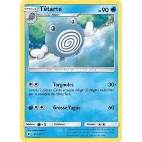 Carte Pokemon Soleil Et Lune Tetarte 31/149
