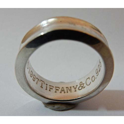 Bague Ronde  Tyffany&co Argent Massif