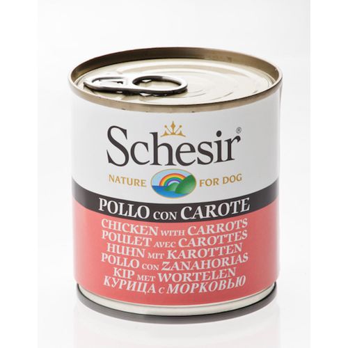 Schesir Thon Avec Carottes En Gelée Pour Chien 16 X 285 G
