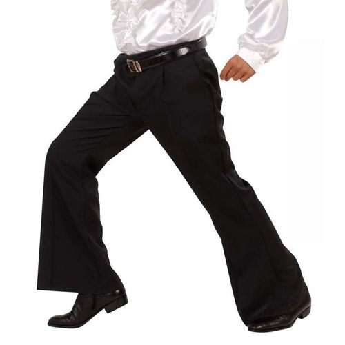 Pantalon Disco Noir Homme Medium