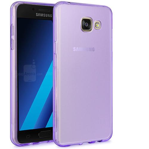 Housse Samsung Galaxy A3 2017, Etui Housse Coque De Protection Ultra Fine Silicone  Tpu Gel Pour Samsung Galaxy A3 2017 (Jelly - Violet)