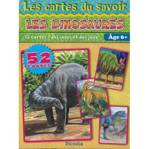 Les Cartes Du Savoir : Les Dinosaures.