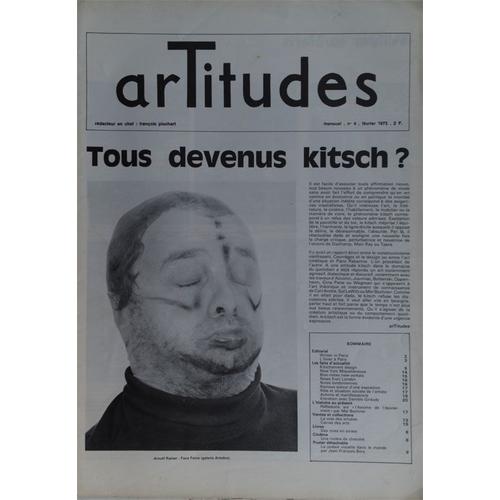 Attitude 4 Février 1972 Tous Devenus Kitsch