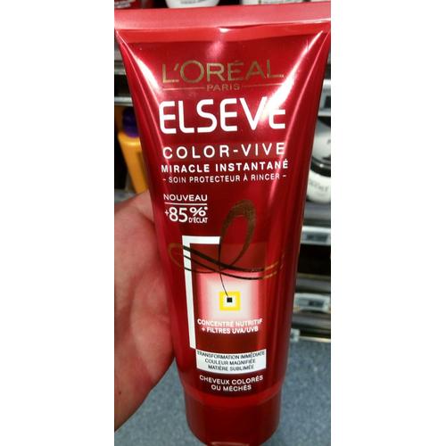 Loreal Elseve Color Vive Miracle Instantane Soin Protecteur A Rincer Pour Cheveux Colores Et Meches 