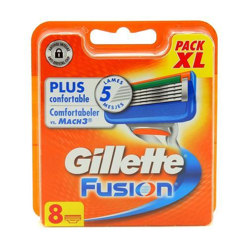 Gilette Fusion  5 Lames Pack Xl 8 Recharges 