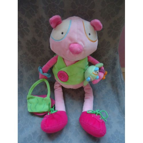 Chat Avec Son Petit Doudou En Peluche Bawi Go 36 Cm 2006