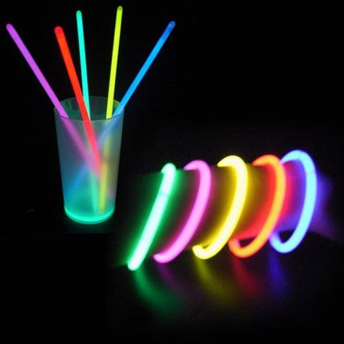 Lot De 100 Bracelets Phosphorescents Taille  Unique