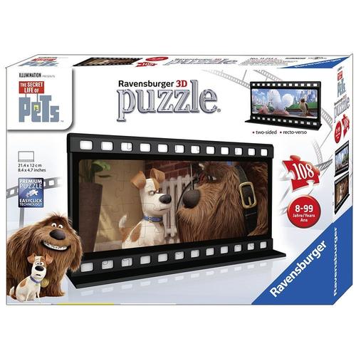 Puzzle 108 Pièces Puzzle 3d - The Secret Life Of Pets