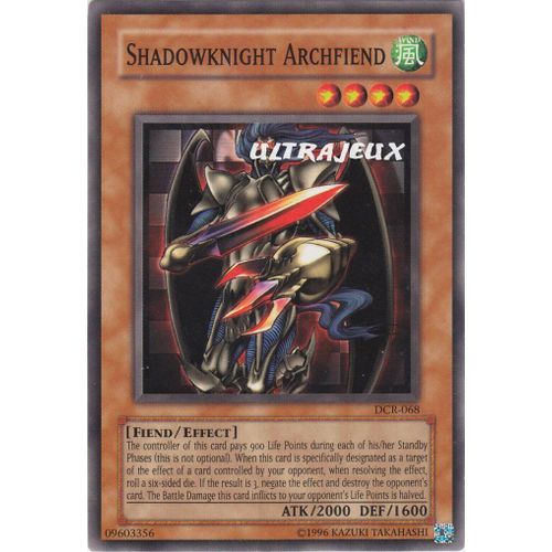 Yu-Gi-Oh! - Dcr-068 - Shadowknight Archfiend - Commune