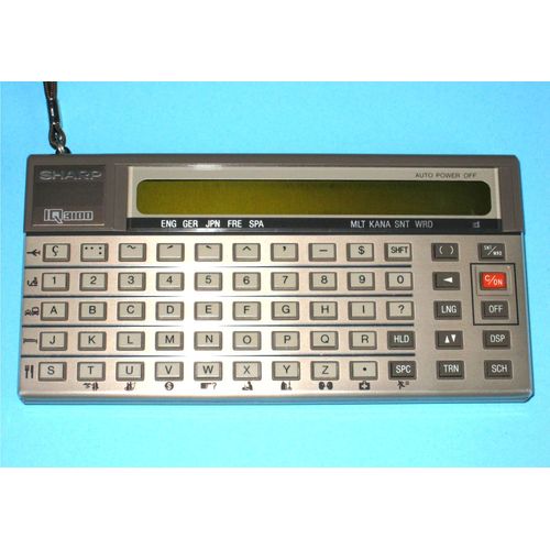 ORDI POCHE ORGANISATEUR DICTIONNAIRE TRACUCTEUR 60 keys CALCULATRICE 12 KEYS LOGIQUE ALGÉBRIQUE SCIE - 3100 IQ