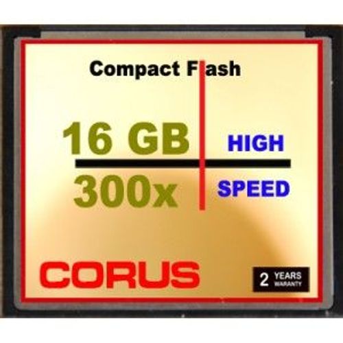 CORUS Compact Flash 16 Go - 300x