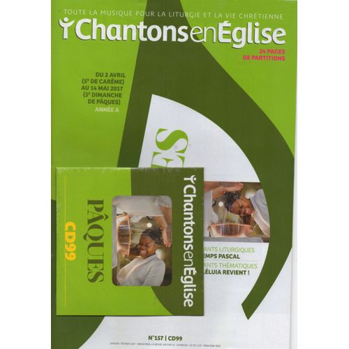 Chantons En Eglise  N°157 & Son Cd N° 99