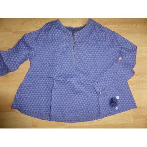 Chemise Sergent Major Coton 5 Ans Violet