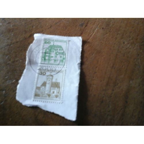 Timbre Allemagne X 2