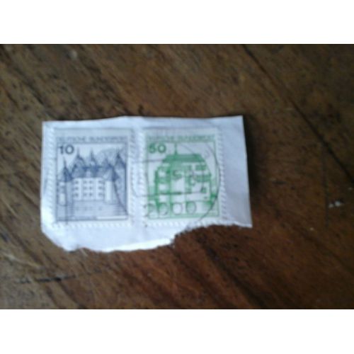 Timbres Allemagne X 2