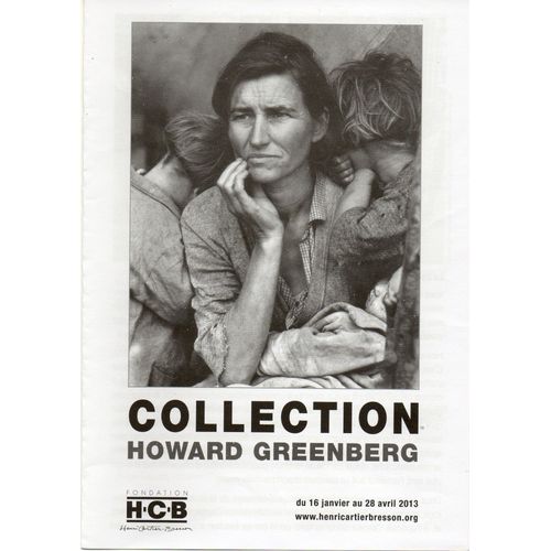 Programme Exposition Collection Howard Greenberg À La Fondation Henri Cartier - Bresson, 2013