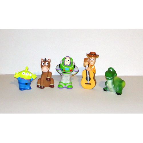 Toy Story Figurine Woody Buzz Pile Poil  Rex Et Alien