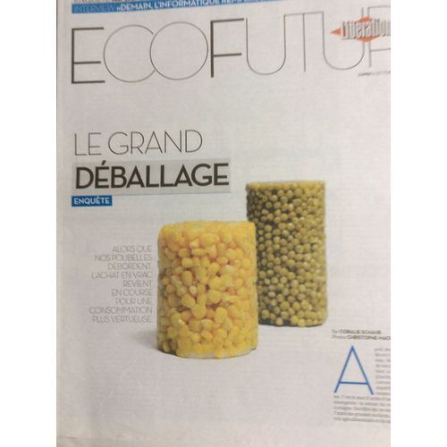 Libération Supplément Écofutur Du 06/10/14 : Déchets, Le Grand Déballage / L'informatique & La Médecine / Japon, Robot 