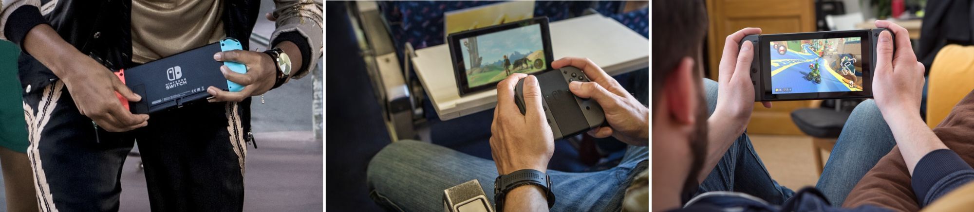 Nintendo Switch avec Joy-Con rouge fluorescent et bleu n�on_image_7|Rakuten