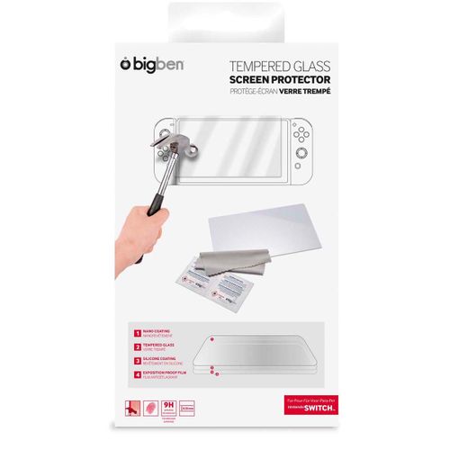 Film De Protection Verre Trempé Pour La Tablette Nintendo Switch