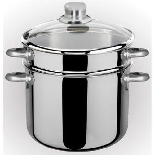 BIALETTO Pastarella 22cm + couvercle verre 6l