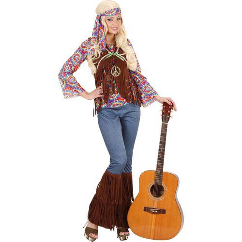 Déguisement Hippie Psychédélique Femme - 78593 - Large - Port 0¿