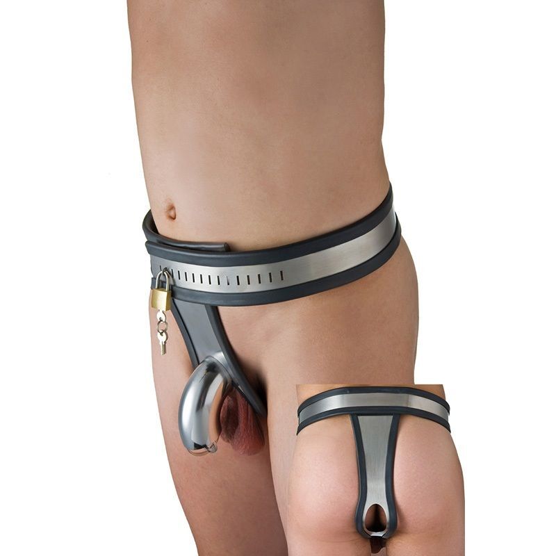 Ceinture De Chastete Avec Tube En Metal S M Rakuten