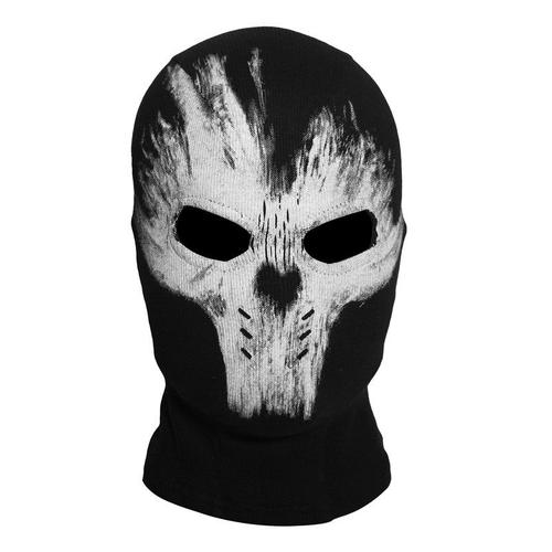 Masque tactique pour Cosplay d'halloween, tête de mort, protection