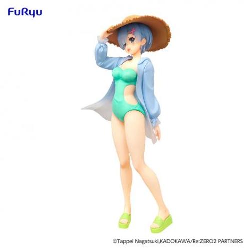 Re Zero: Starting Life In Another World - Sss Figure : Rem Summer Beach Ver. Figurine Furyu
