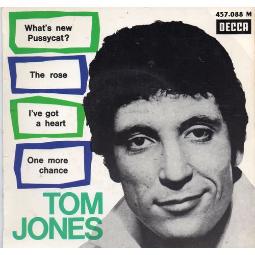 Tom Jones "What's New Pussycat ? " Vinyle 45 T 17 Cm - Ep - Decca - 9/1965