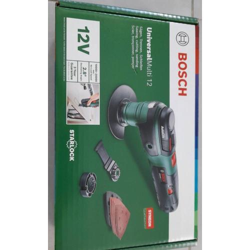 BOSCH UNIVERSAL MULTI 12 scier, tronçonner, poncer.