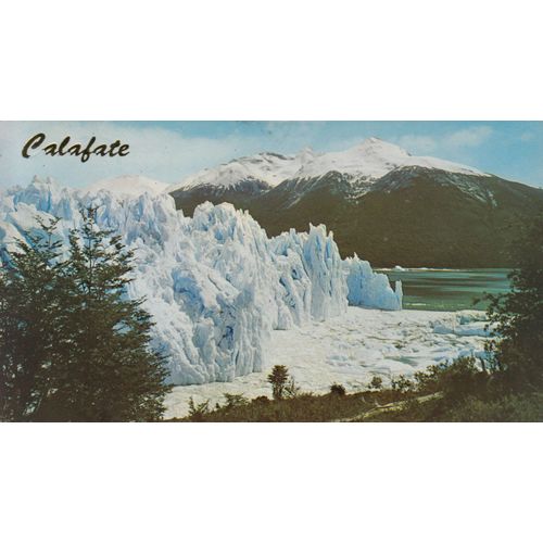 Carte Postale, Avec Timbres, D'argentine (Patagonie) : Lago Argentino S. Cruz Rep. Argentina ; Ventisquero Perito Moreno