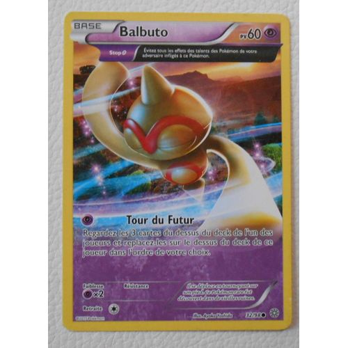 Carte Pokémon Balbuto - 60 Pv - Xy Origines Antiques 32/98 Neuve - Fr