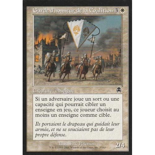 Garde D'honneur De La Coalition - Magic Mtg - Apocalypse